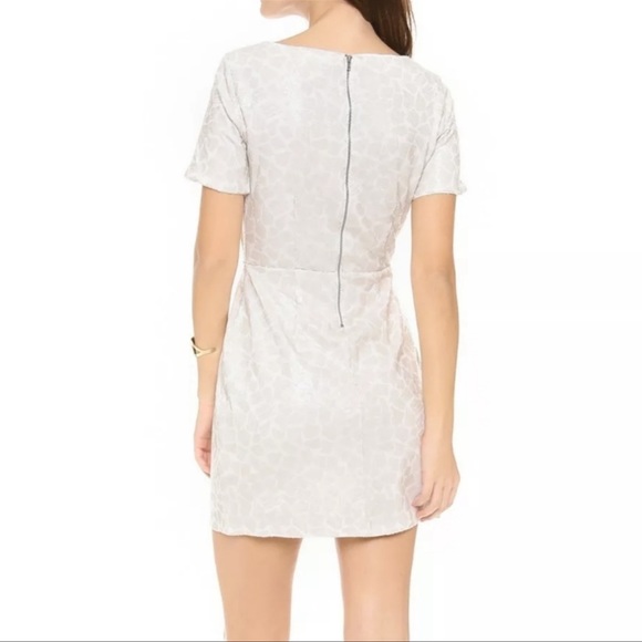 Ella Moss NWT Cream Sequin Dress Medium - Picture 3 of 6